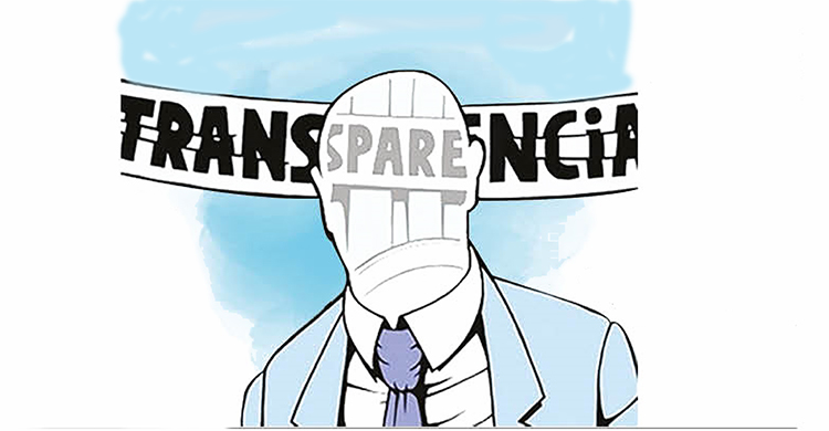 El deber de transparencia: No la&nbsp;vemos