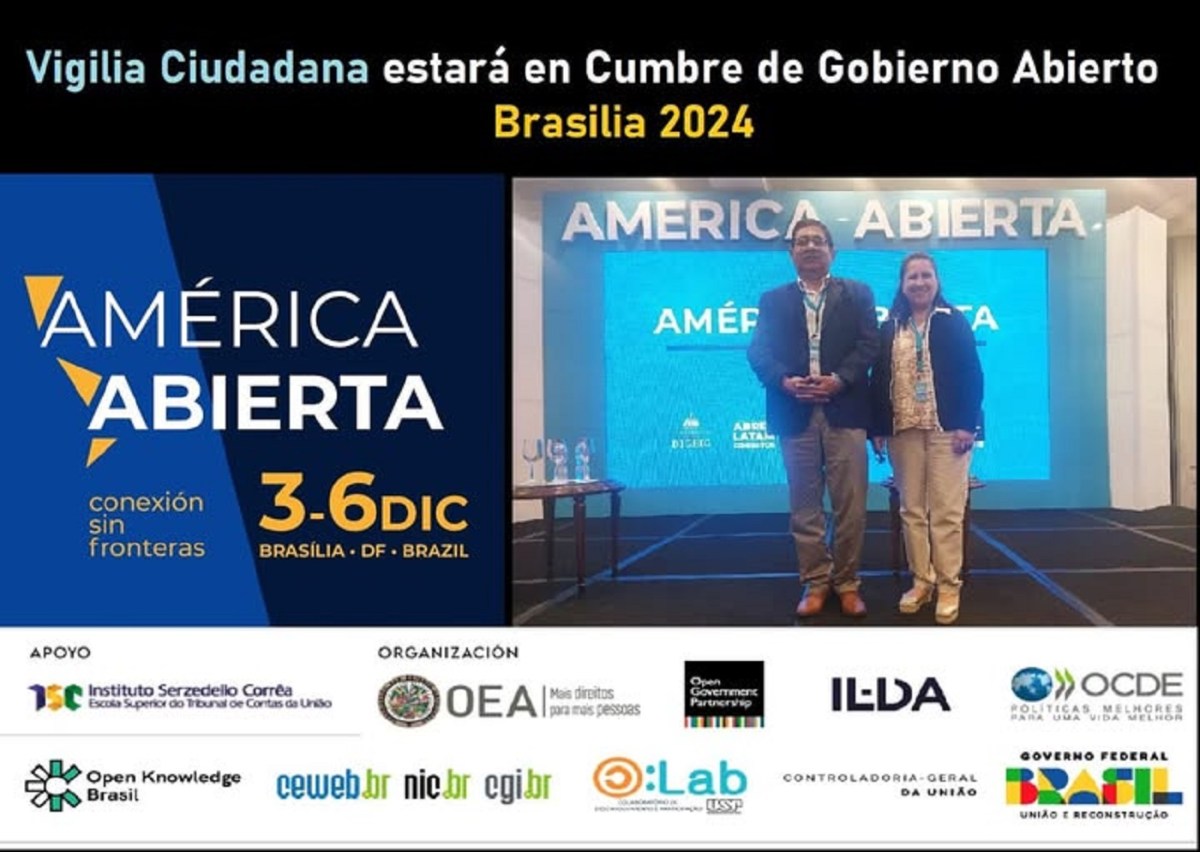 Vigilia Ciudadana asistirá a cumbre América Abierta en&nbsp;Brasilia