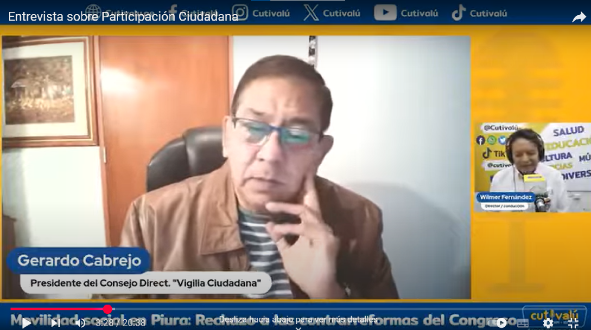 La participación ciudadana en&nbsp;Piura